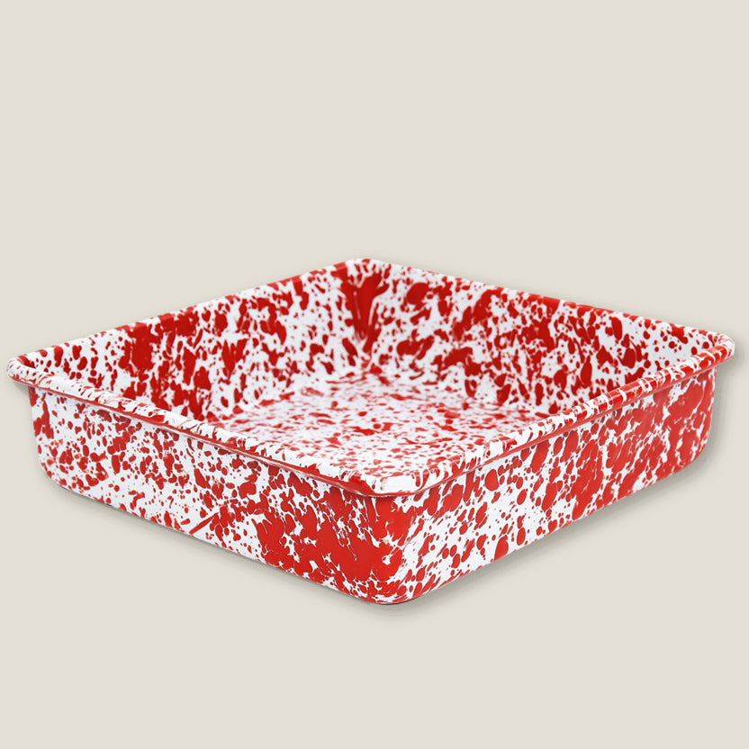 Splatter Square Brownie Pan