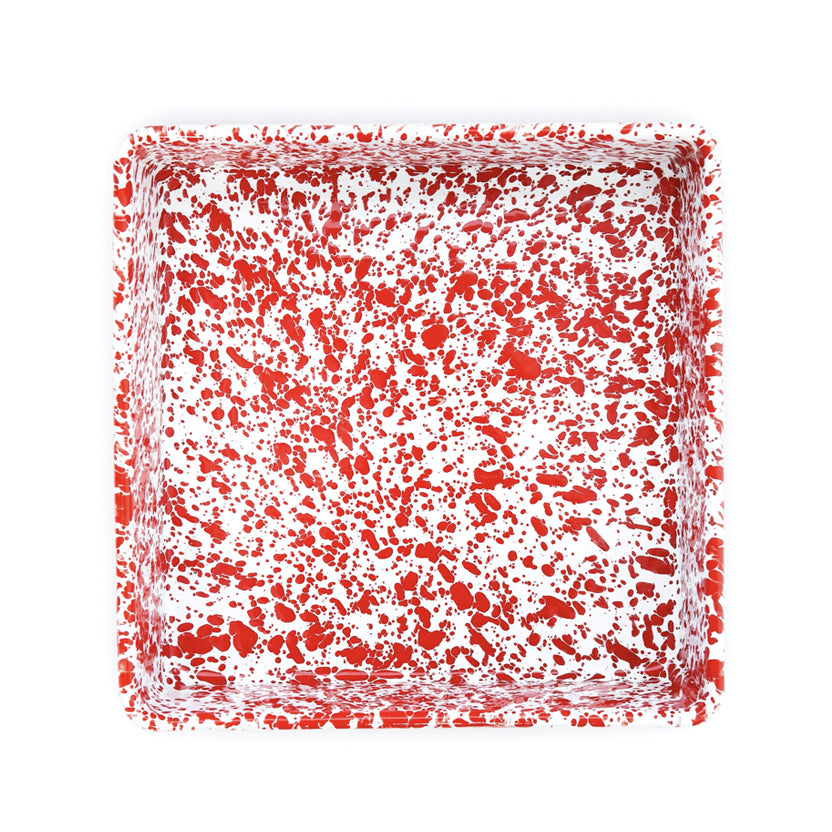 Splatter Square Brownie Pan